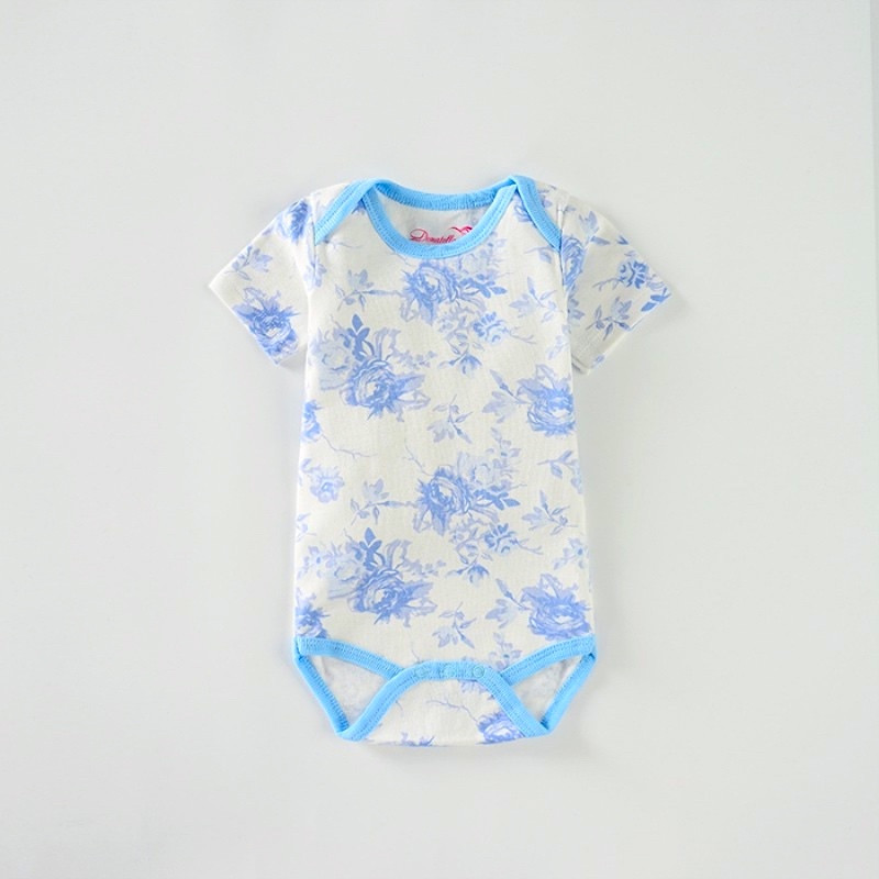 6M Short sleeve Baby Boy Cotton onesie romper bodysuit Soft and Breathable Five Beautiful Designs